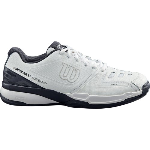 KINDER TENNISOUTDOORSCHUHE RUSH COMP LTR WH/WH/EBONY