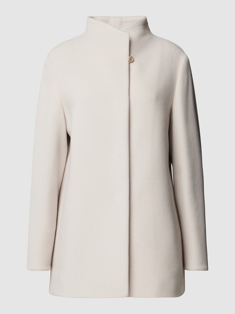 Mantel mit Kaschmir-Anteil in offwhite