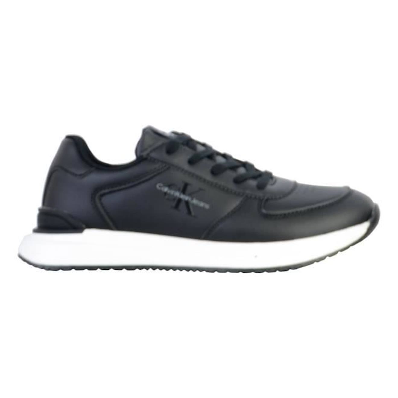 Basket à Lacets Calvin Klein Jeans Low Cut Lace-Up noir