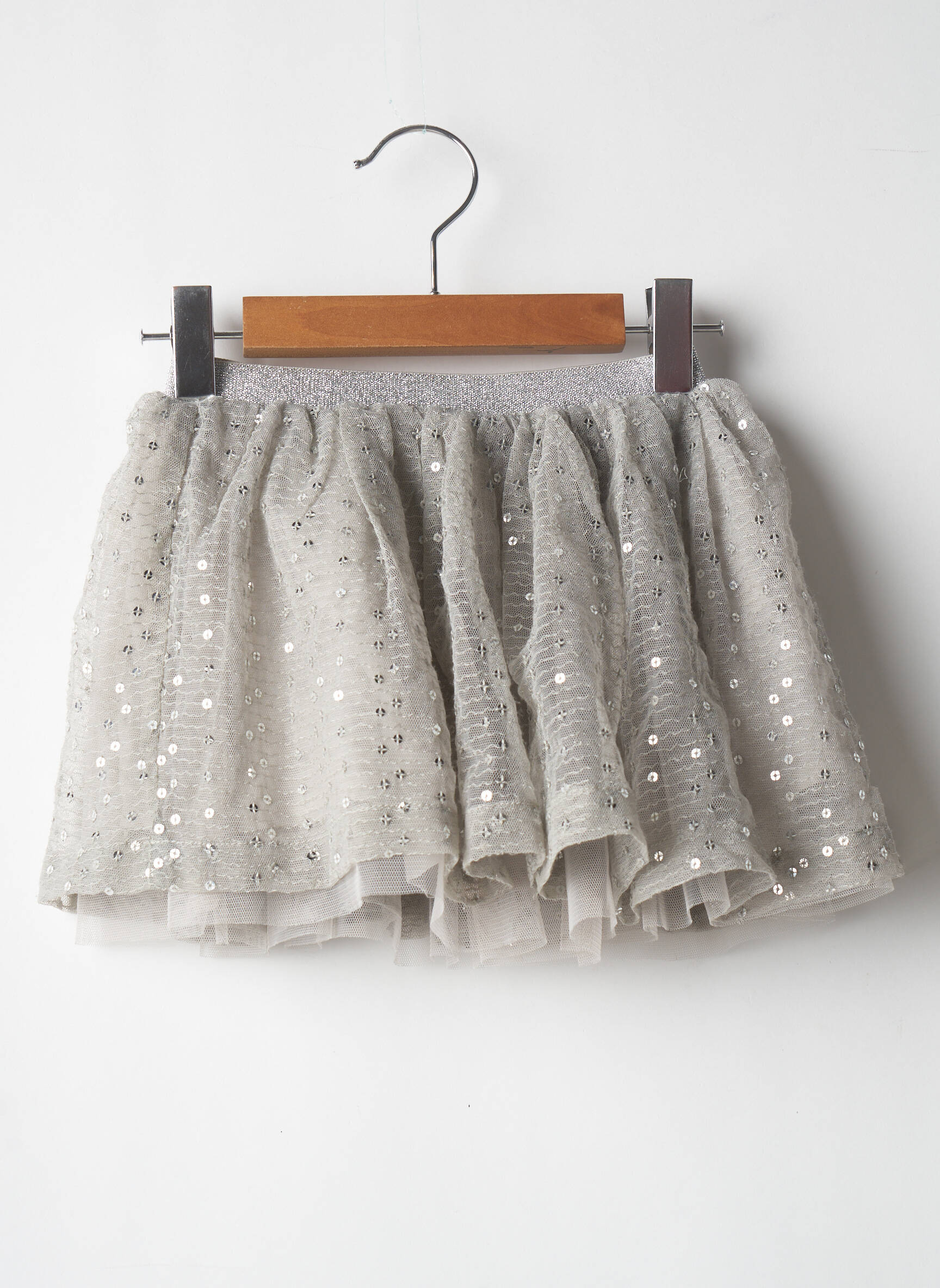 3 Pommes Jupes Mi Longues Fille couleur gris