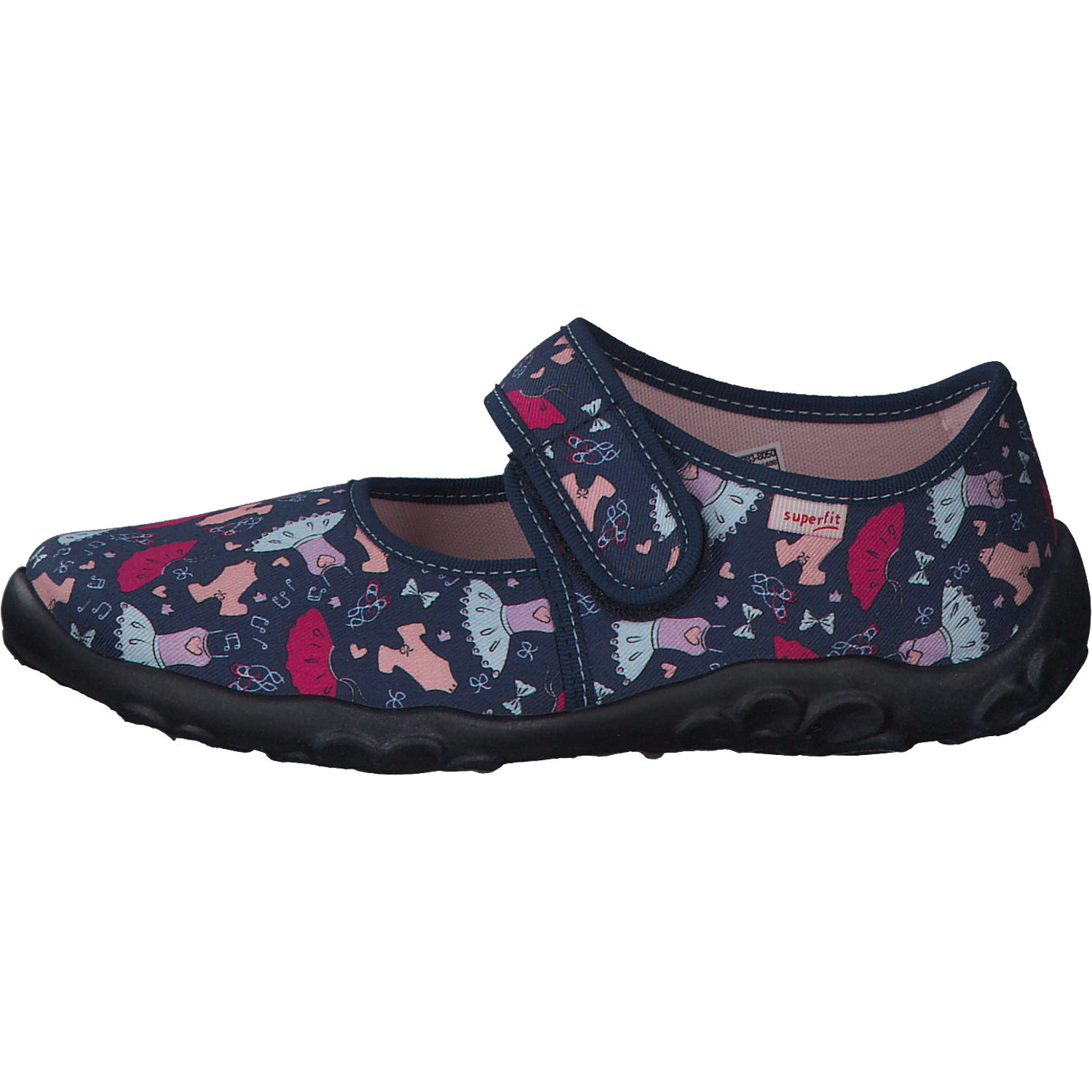 Superfit BONNY 00283, Hausschuhe, Kinder, Blau/mehrfarbig