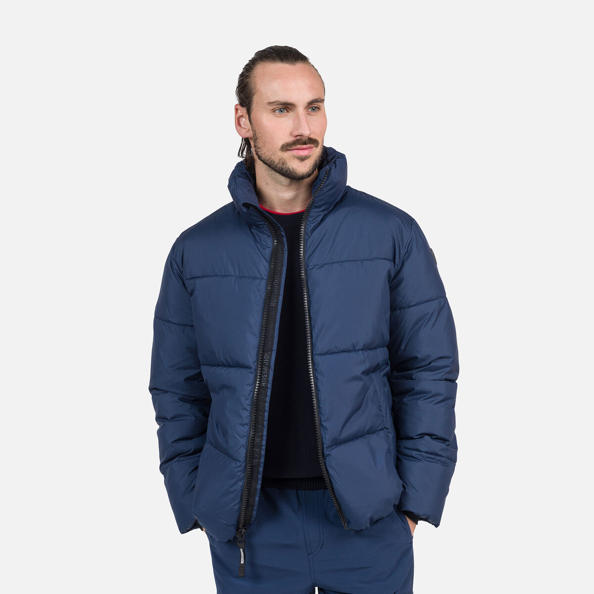 Short Puffy Herrenjacke