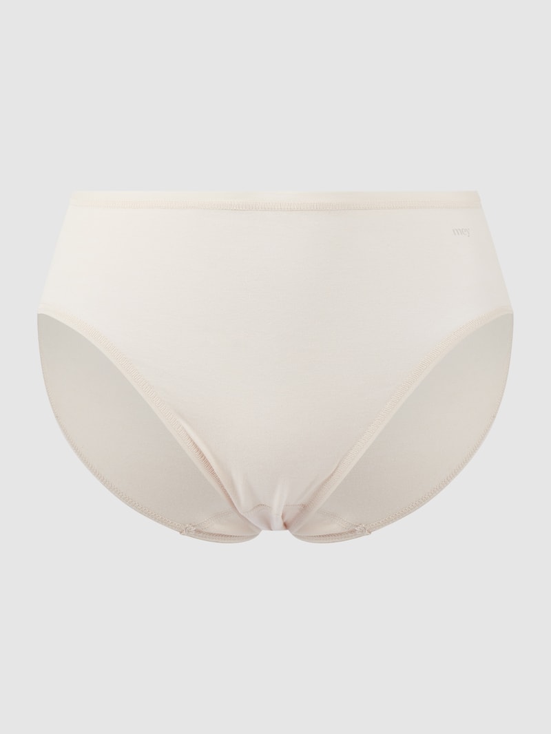Slip aus Bio-Baumwollmischung Modell 'Organic' in beige