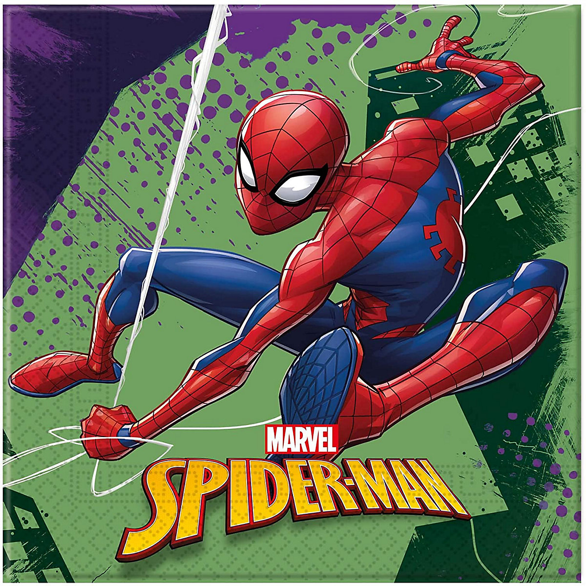 Kinderparty-Set Spiderman - Kindergeburtstags-Set (45-teilig)