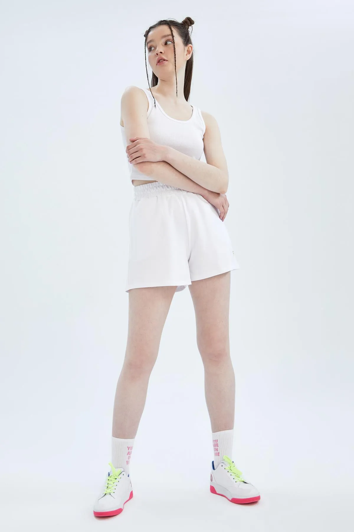 DeFacto  Passform: Slim-Fit-Shorts aus 100 % Baumwolle