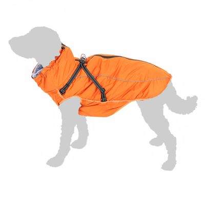 TIAKI Hundemantel mit Geschirr Arkon, orange
