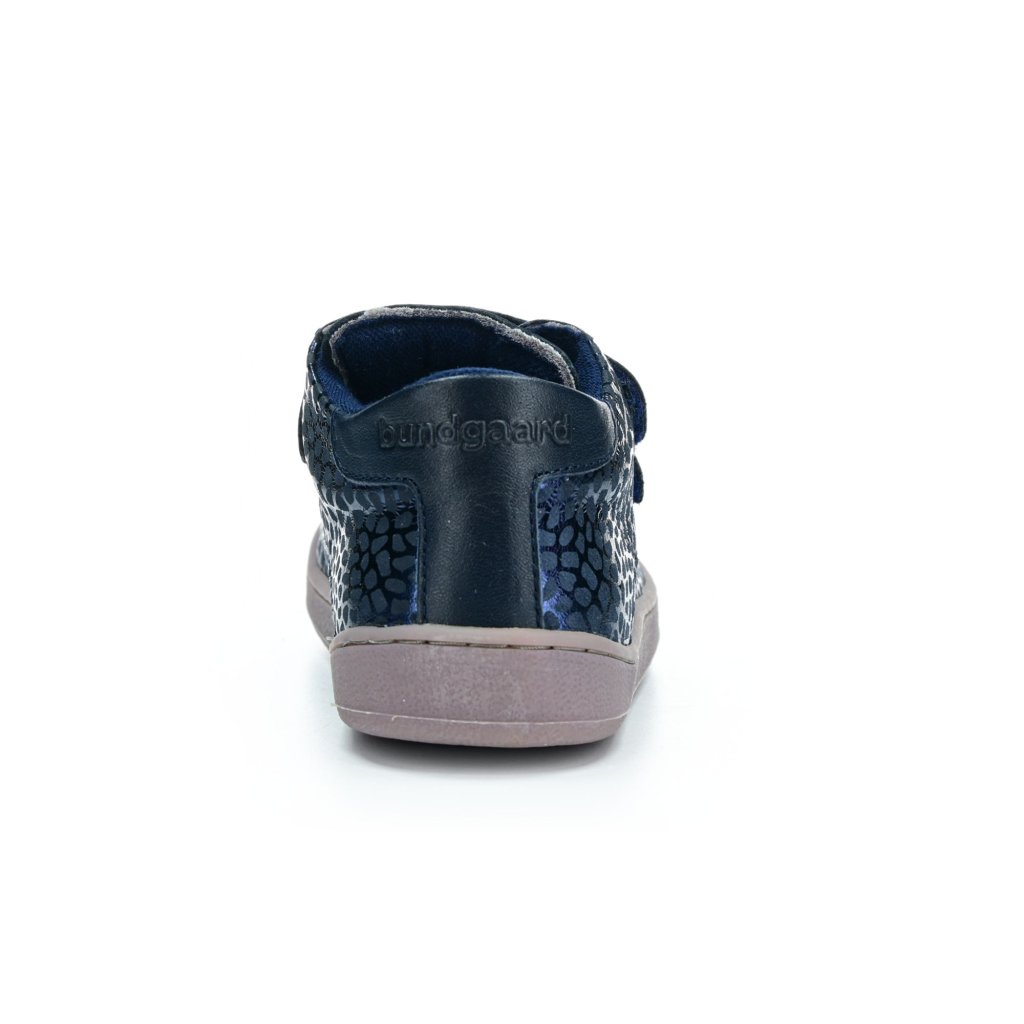 Bundgaard Blake Strap Navy Wasp dunkelblaue Barfuß-Halbschuhe