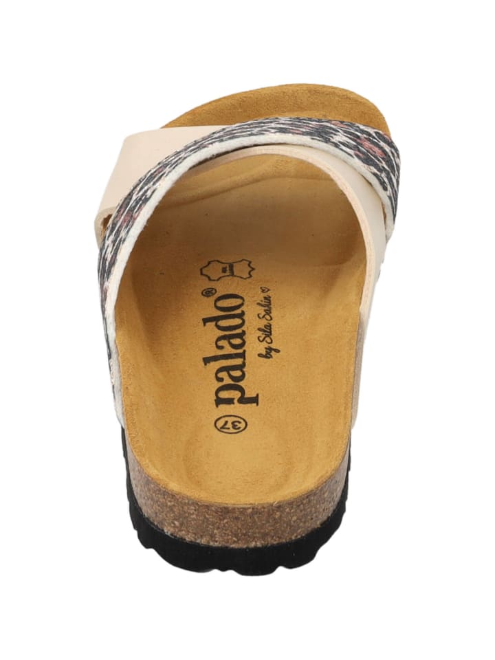 palado Pantoletten in gold leo glitzer günstig kaufen