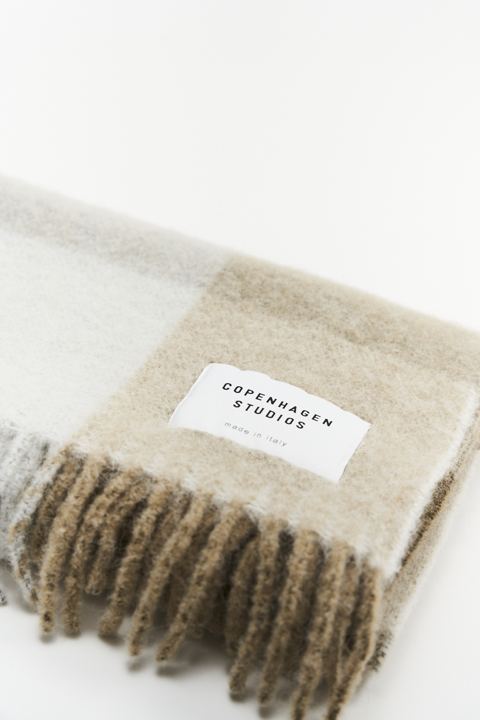 CPH SHAWL 4 wool mix beige