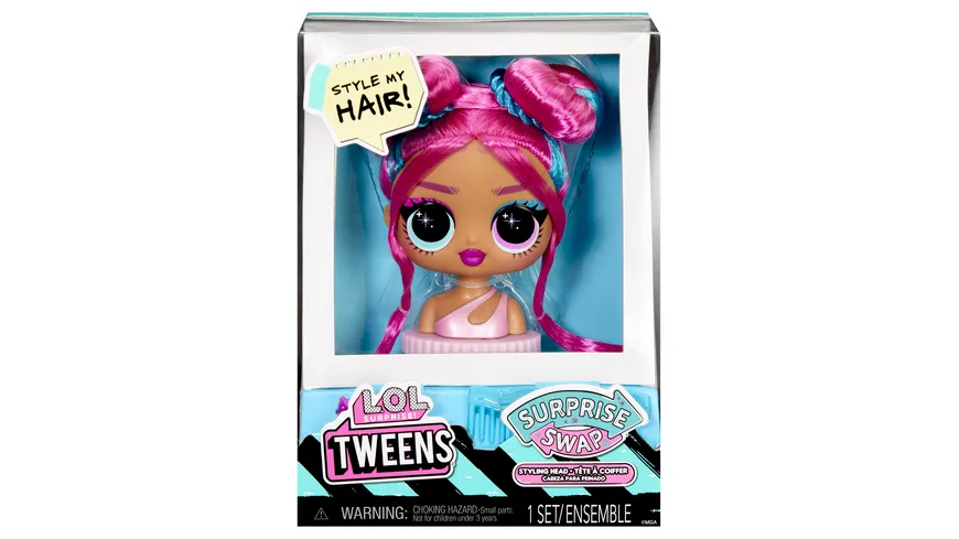 L.O.L. Surprise Tweens Surprise Swap Styling Head Asst in PDQ