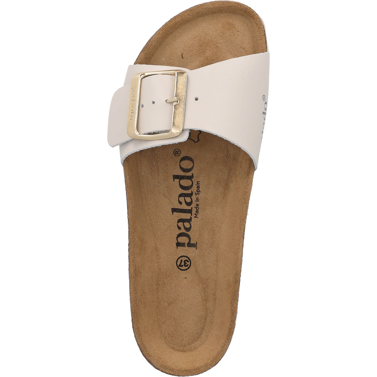 Palado Malta EGS Matt Premium Leather, Pantoletten, Damen, Beige