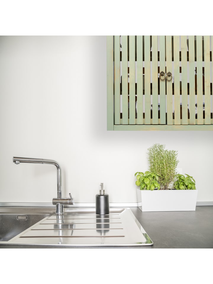 relaxdays Hängeschrank in Grün - (B)52 x (H)50 x (T)20 cm günstig kaufen onesize