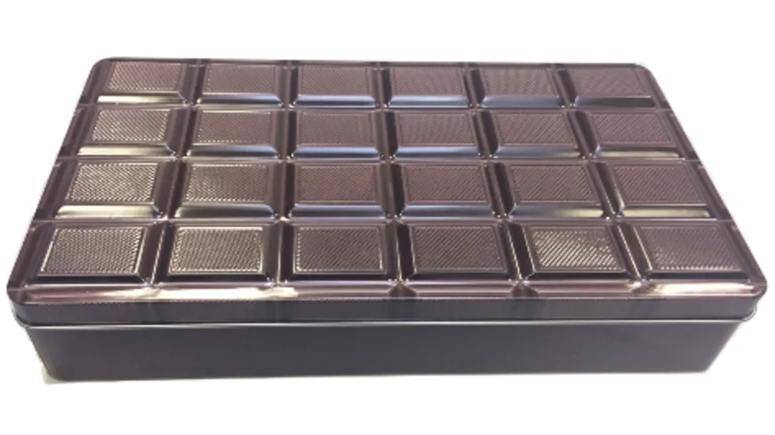 Blechbox 3D Schokolade