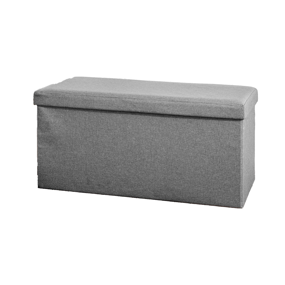 Trendstabil Faltbare Sitztruhe 38 x 38 x 110 cm - Hellgrau