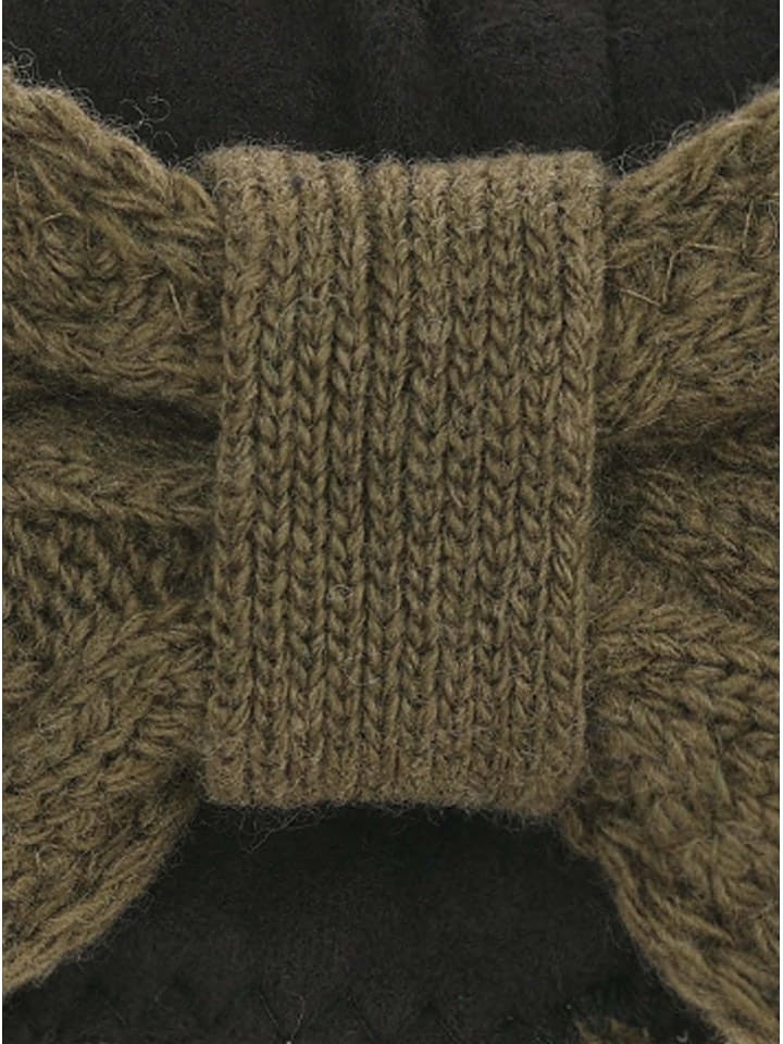 Zwillingsherz Stirnband in Khaki günstig kaufen onesize