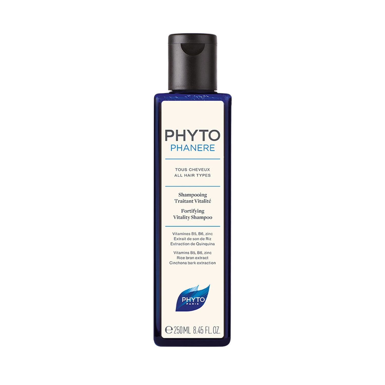 Phyto Phytophanère Shampooing Traitant Vitalité - Tous Cheveux