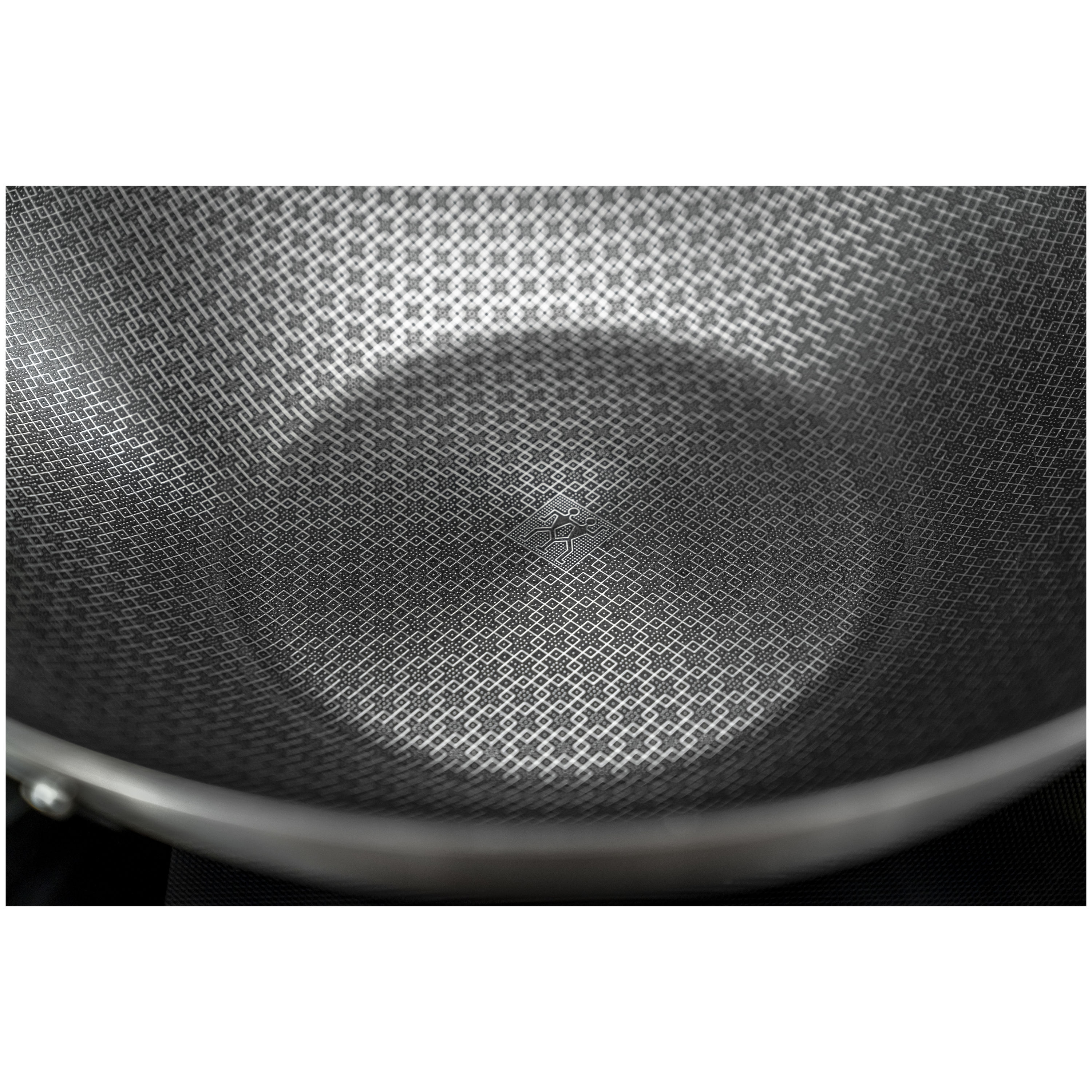 Wok 30 cm, 18/10 Edelstahl