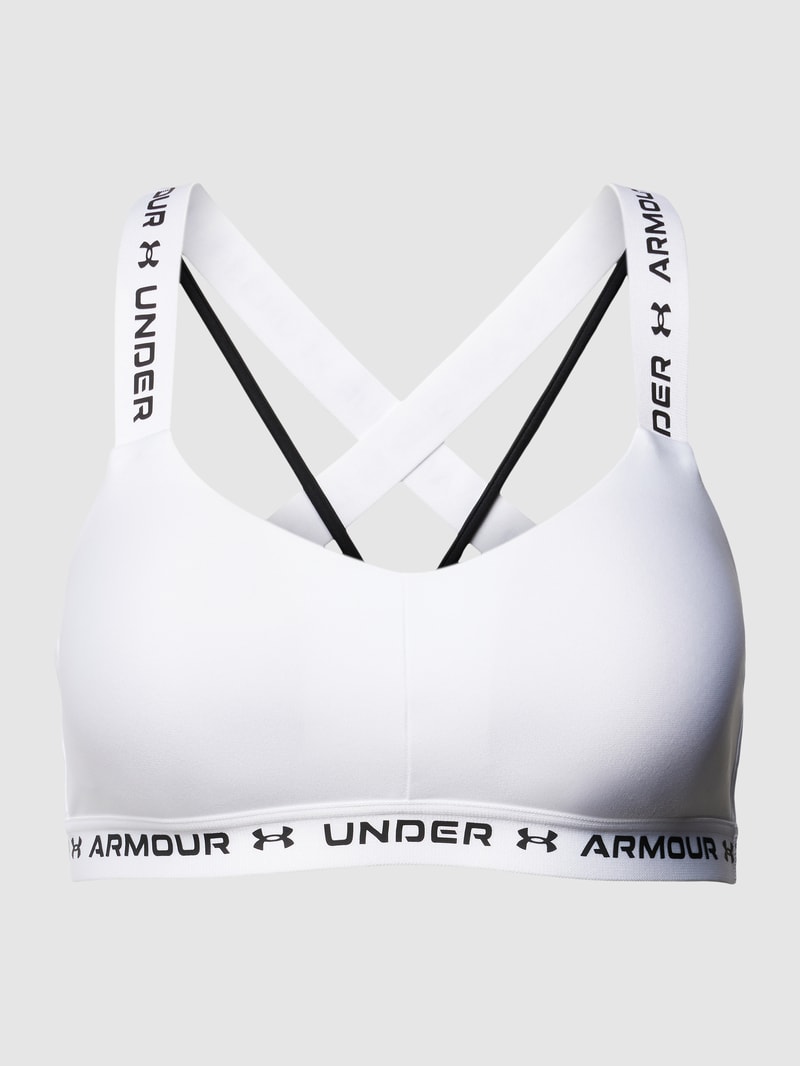 Bralette mit Label-Details in weiß