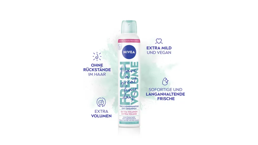 NIVEA Trockenshampoo Fresh Volume alle Haartypen 200 ml