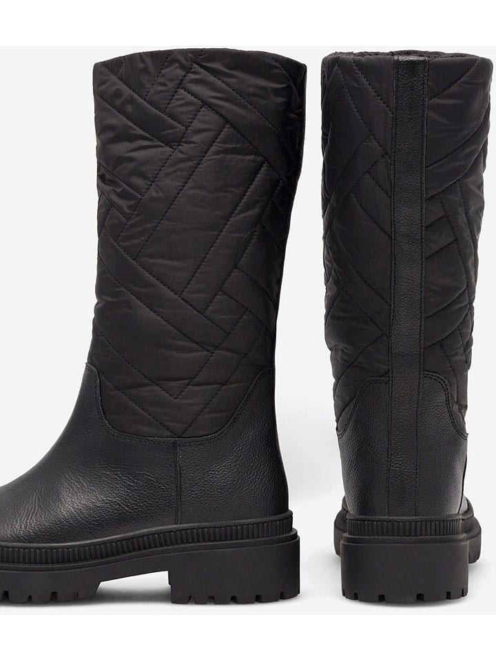 Lasocki Leder-Stiefel in Schwarz günstig kaufen