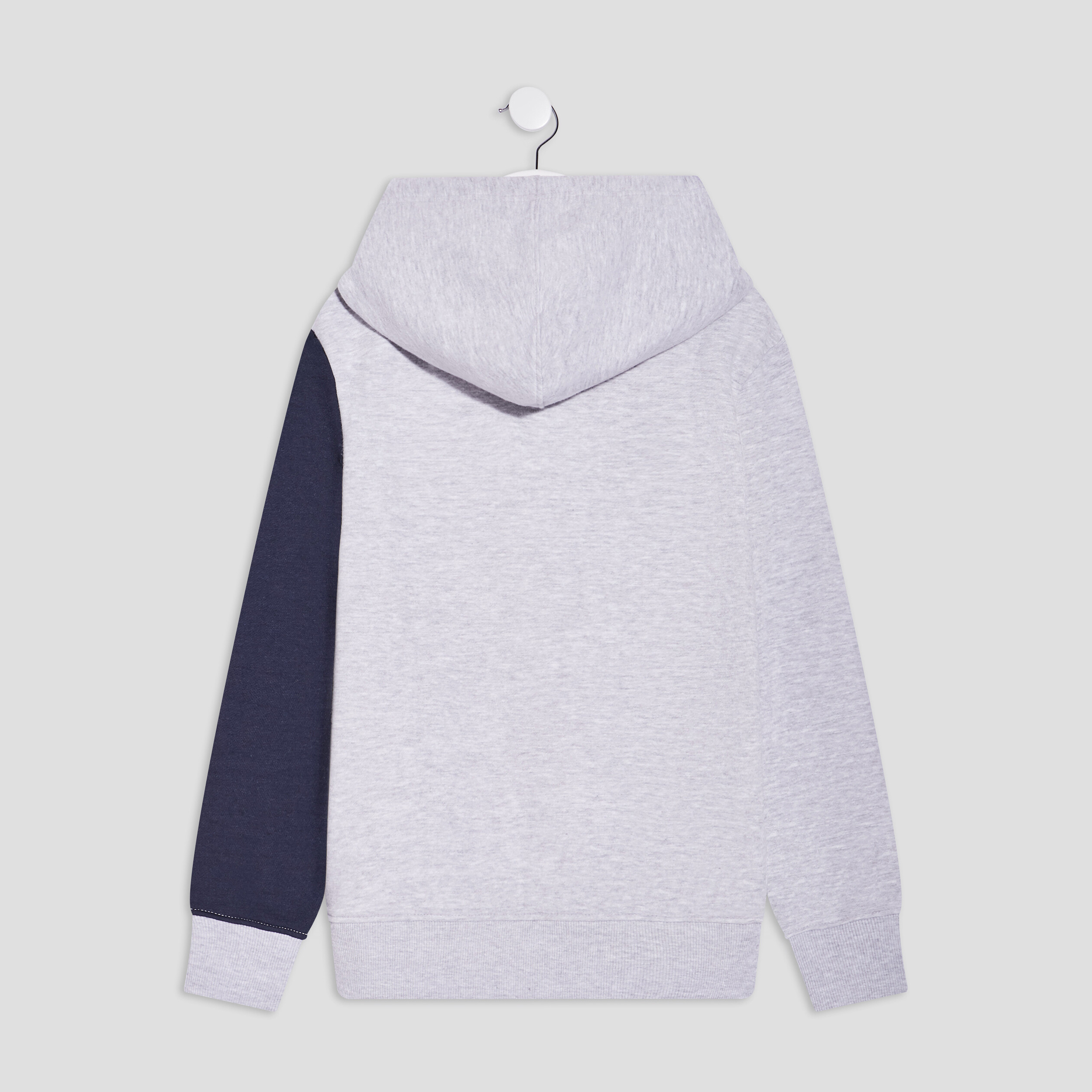 Sweat à capuche hoodie Creeks gris homme | La Halle