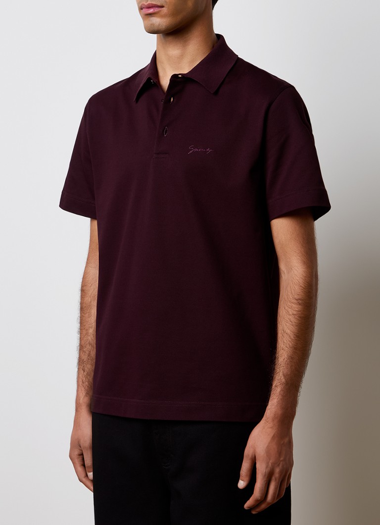Givenchy Polo majica Regular fit z vezenim logotipom