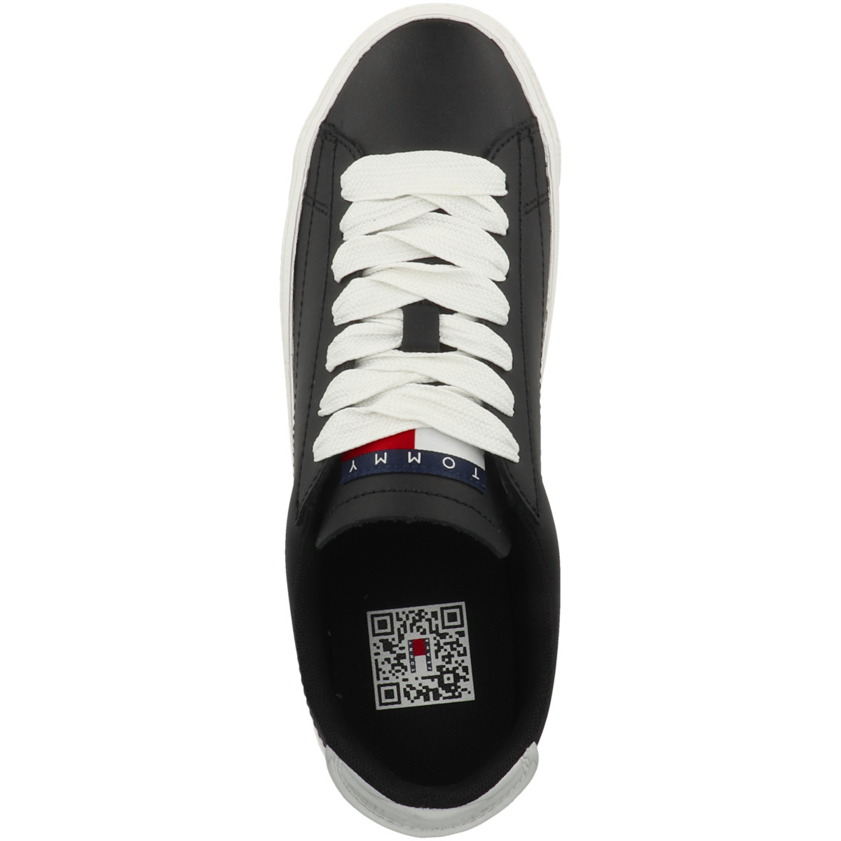 Tommy Hilfiger Tommy Jeans Vulcanized Leather Plat LC Sneaker Low schwarz