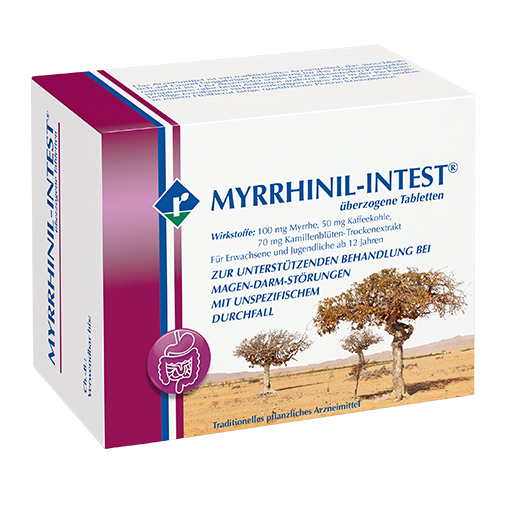 MYRRHINIL INTEST überzogene Tabletten  200 St  Tabletten, überzogen