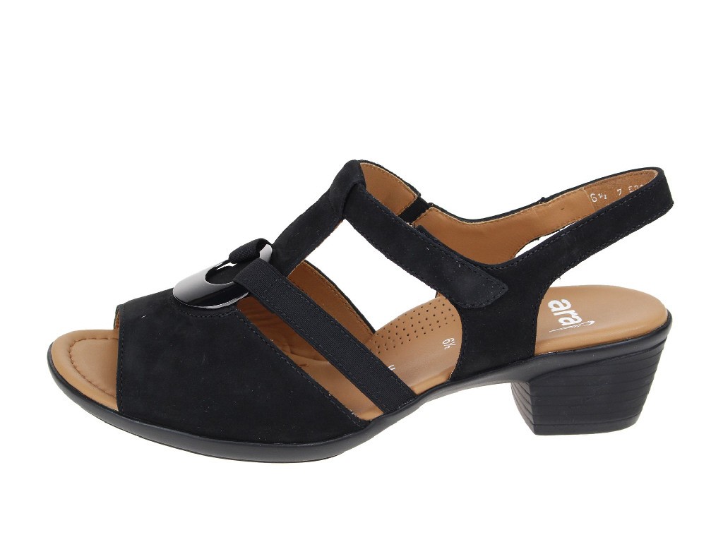 ARA Komfort Sandalen schwarz