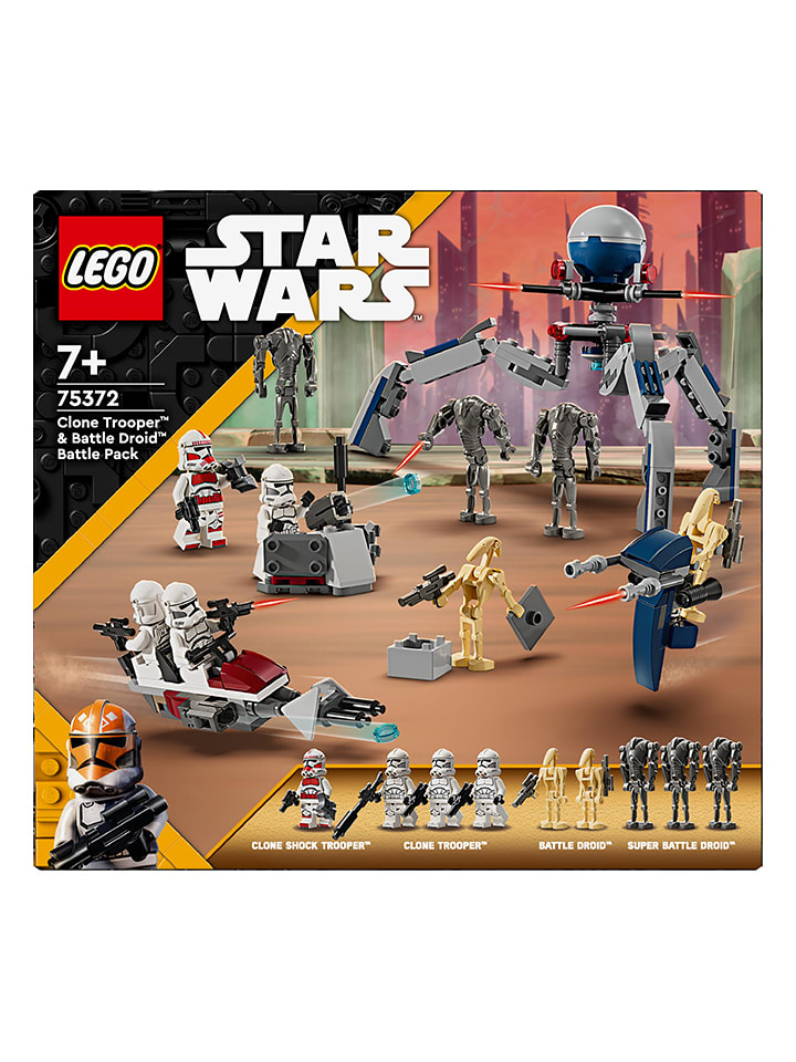LEGO LEGO® Star Wars™: Clone Trooper™ & Battle Droid™ Battle -ab 7 Jahren günstig kaufen onesize