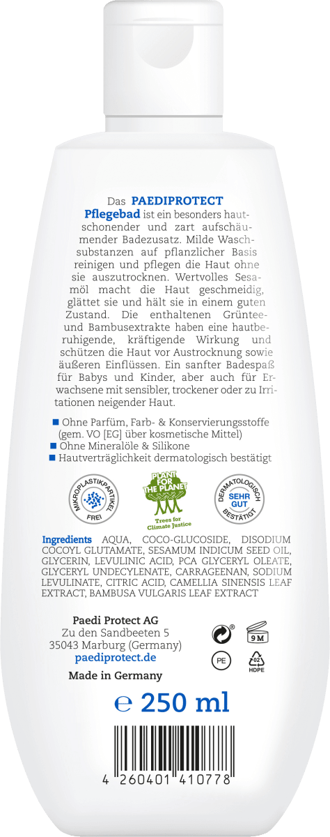 Baby & Kinder Badezusatz Pflegebad, 250 ml