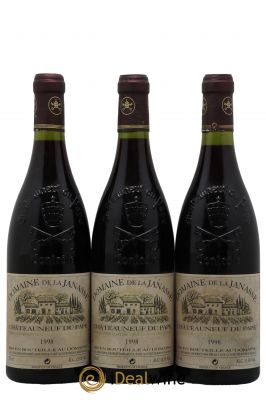 Châteauneuf-du-Pape La Janasse (Domaine de)  1998 - Lot de 3 Bouteilles