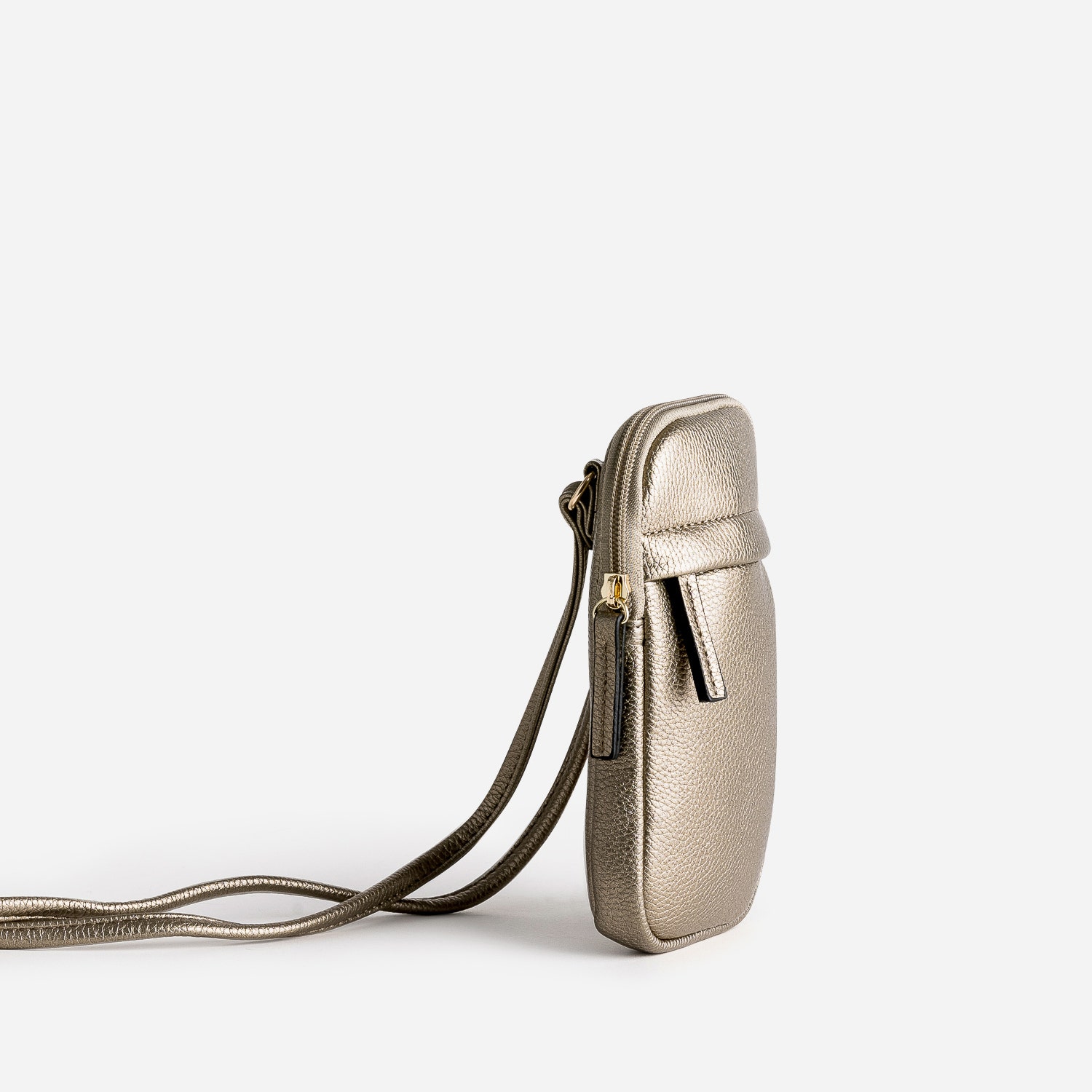 Sac bandoulière bronze pour téléphone portable