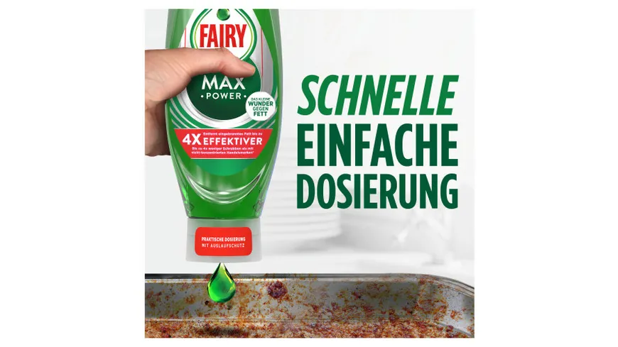 Fairy Handspülmittel Konzentrat Max Power Original 545 ml