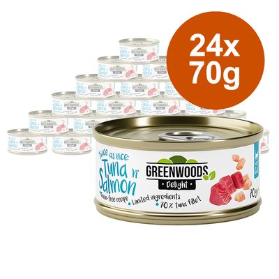 Greenwoods Delight Thunfischfilet mit Lachs