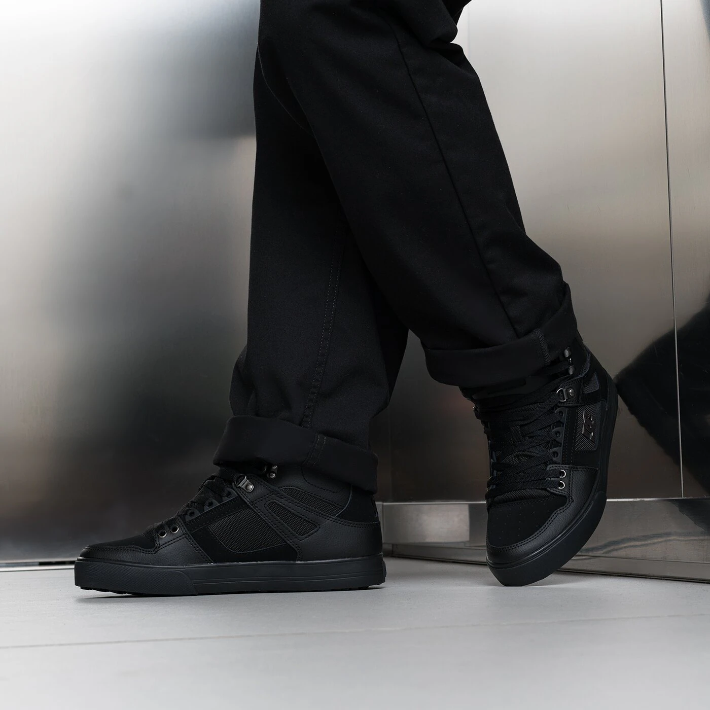 DC PURE HIGH-TOP WC WNT Schwarz