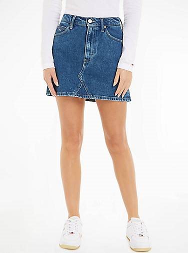 TOMMY-JEANS Damen Jeansrock