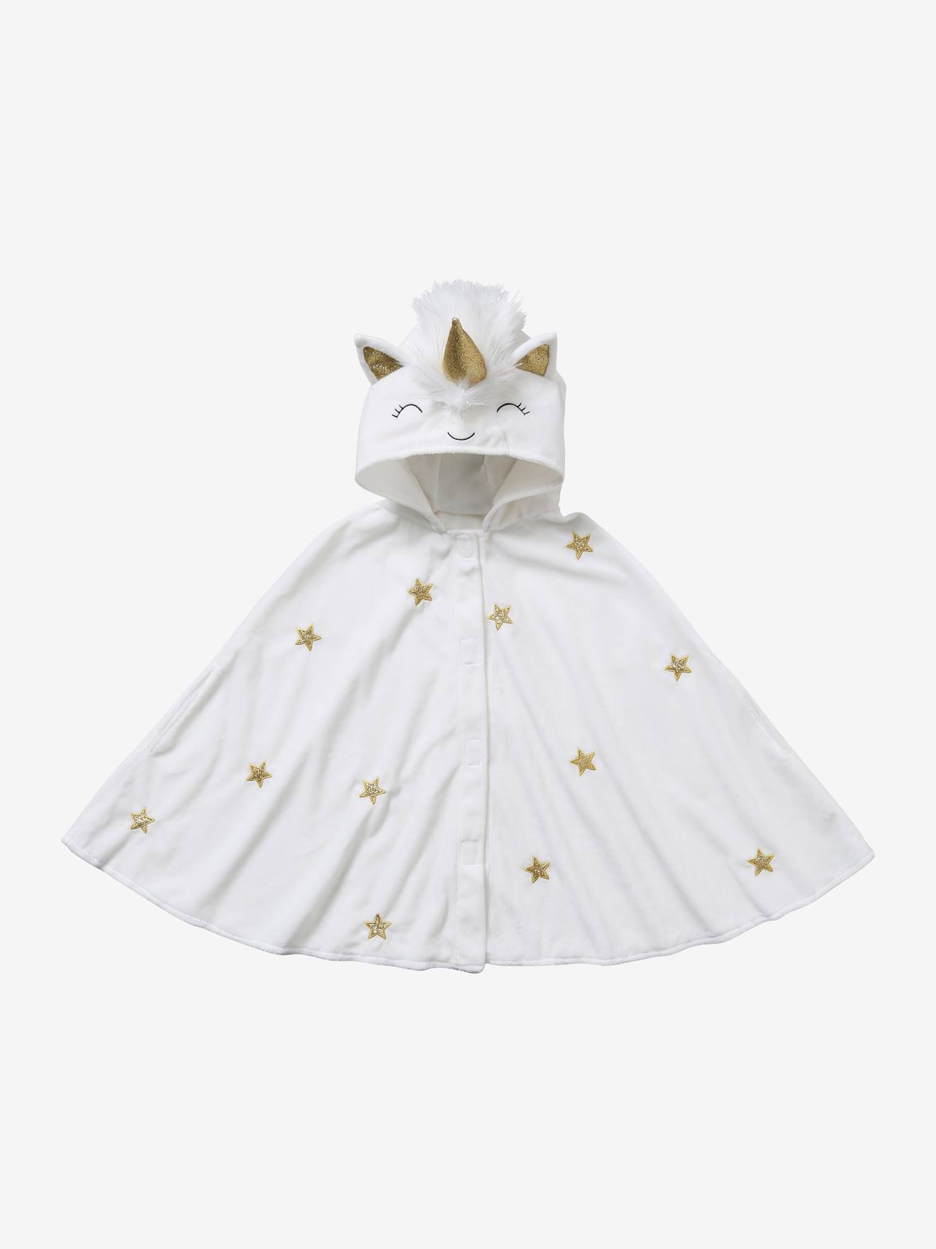 Déguisement cape licorne blanc