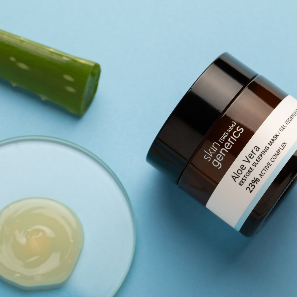 skin generics Masque Gel de Nuit Régénérant à l'Aloe Vera Soin de Nuit
