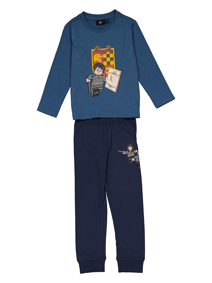 LEGO Pyjama in Dunkelblau/ Blau günstig kaufen