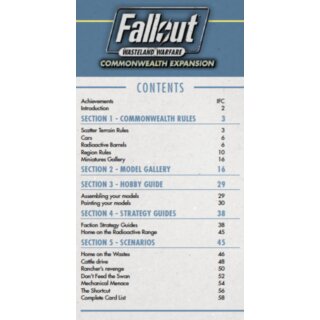 Fallout: Wasteland Warfare - The Commonwealth Rules Expansion (EN)