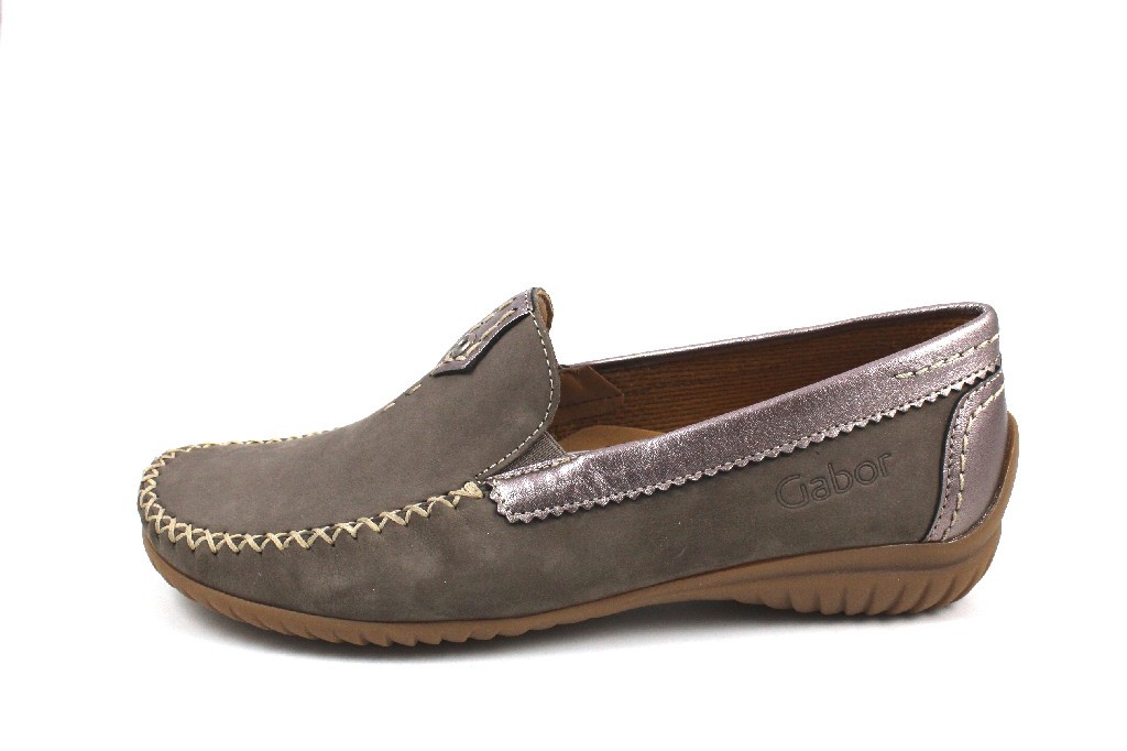 GABOR Sportliche Slipper grau