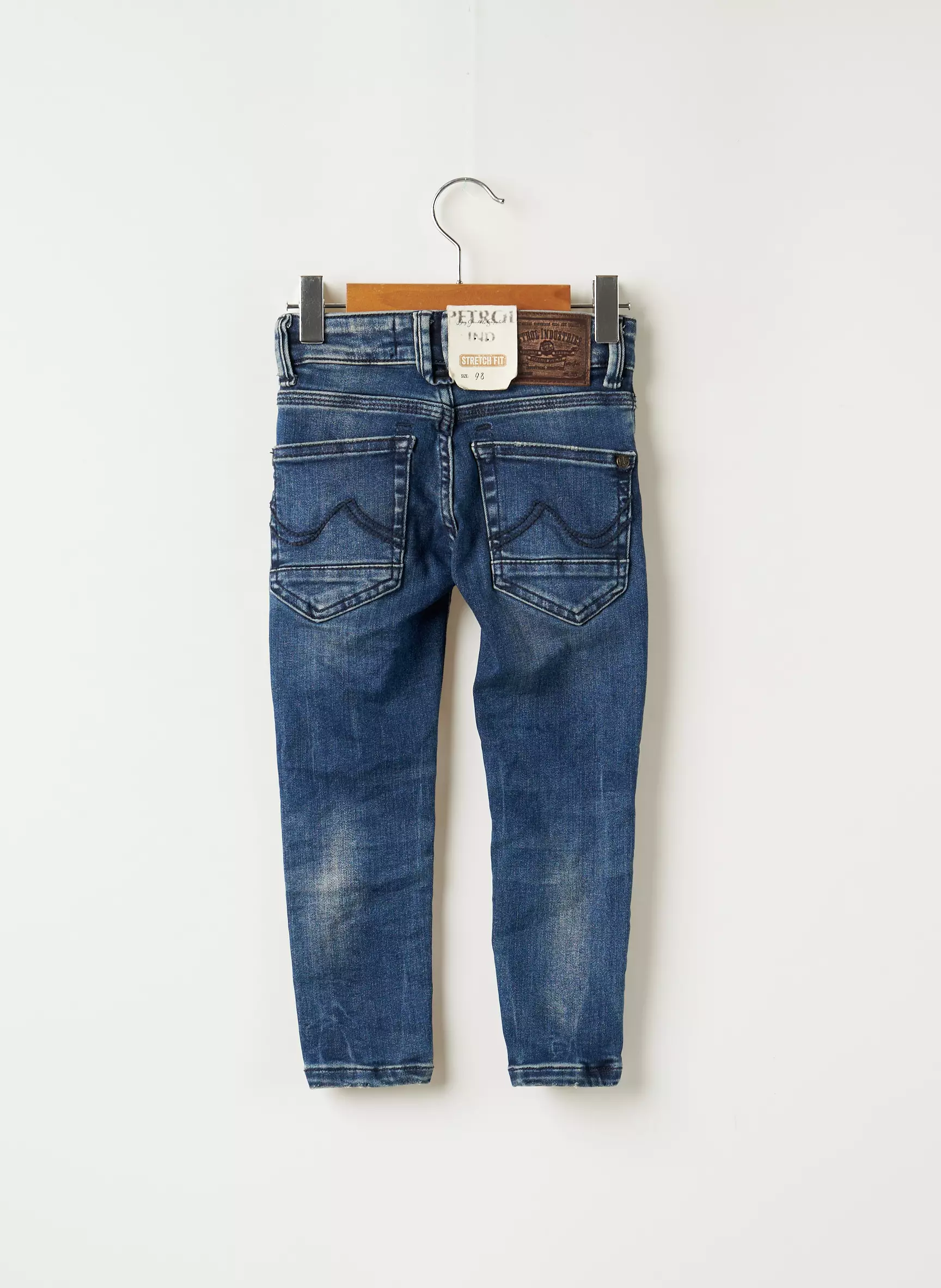 Petrol Industries Jeans Coupe Slim Garcon couleur bleu