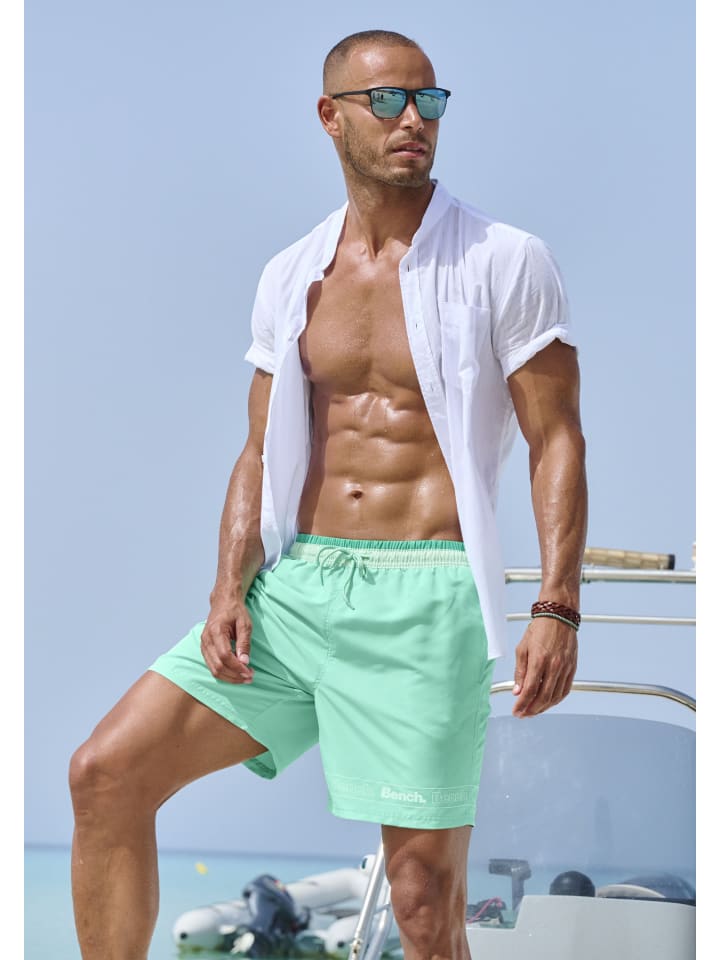 Bench Badeshorts in mint günstig kaufen
