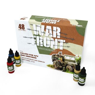 Warfront Colors Set: Battlefront (48 x 17ml)