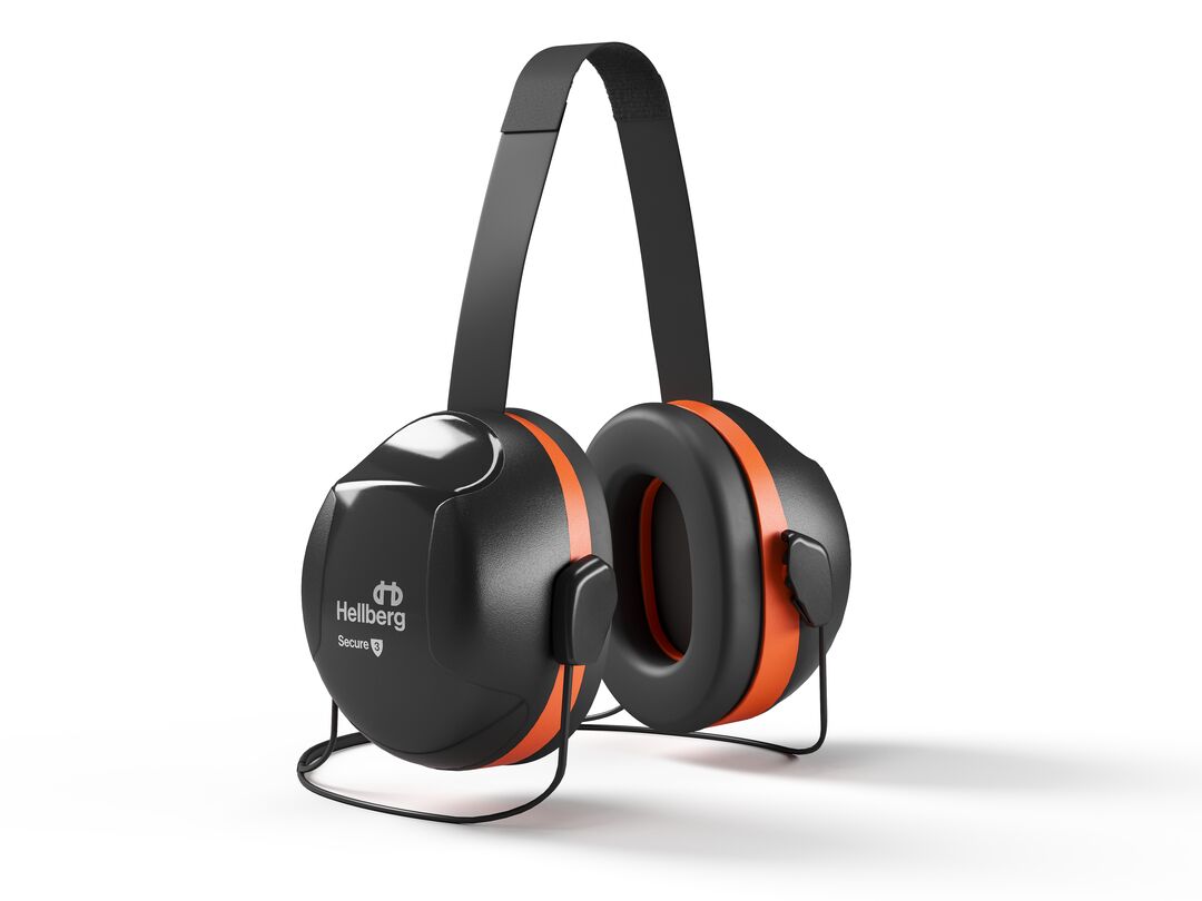 Hellberg 43003-001 SECURE 3N štitnici za uši s trakom za vrat, SNR 33dB, razina 3