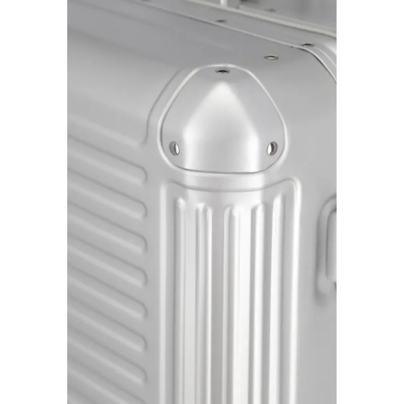 Travelite NEXT Trolley S mit 4 Rollen (55cm) - Silber