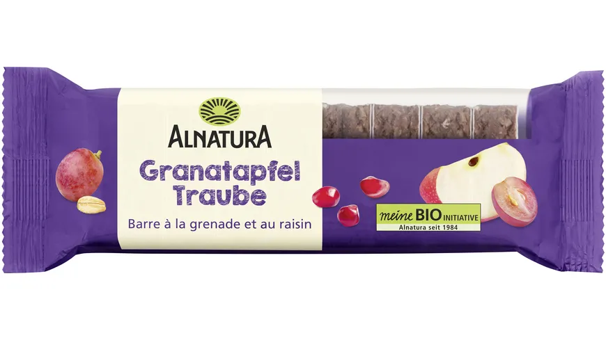 Alnatura Bio Granatapfel Traube Fruchtschnitte 75 g