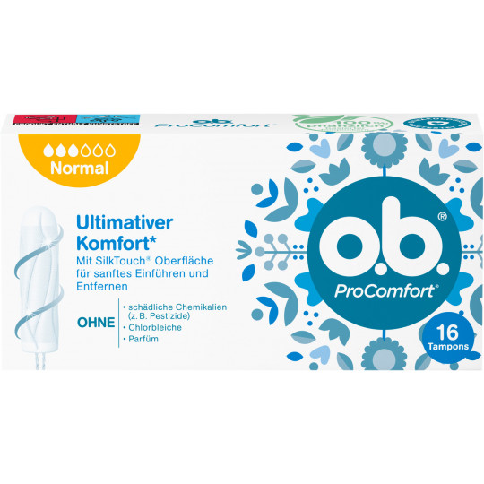 o.b.Tampons Pro Comfort Normal 16ST