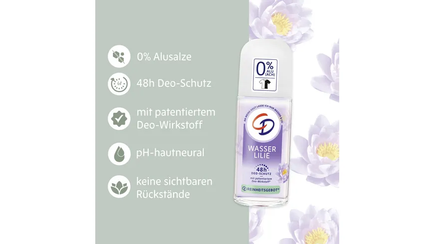 CD Deo Roll on Wasserlilie 50ml 50 ml